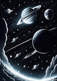 Outer Space Universe 84dh