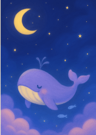 Dreamy Whale I