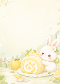Lime White Rabbit Yuzu Roll