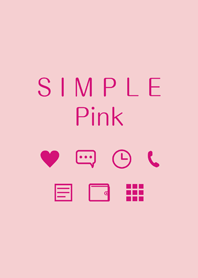 SIMPLE -Pink color-*