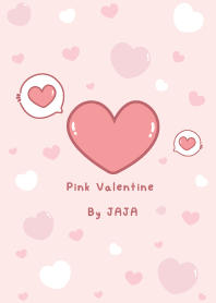Pink Heart Simple By JAJA  - 01