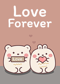 Bear & Rabbit Love Forever!