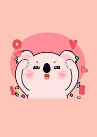 Simple Pink Koala Lover Theme