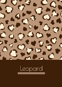 Heart Leopard. Choco x Choco Ver.