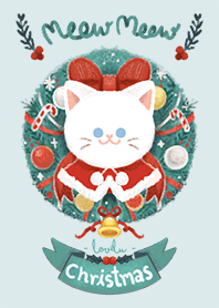 meow meow lovely christmas by myy