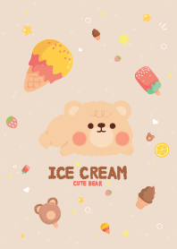 Teddy Bear Ice Cream Cutie