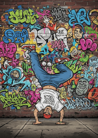 經典嘻哈街舞與街頭塗鴉