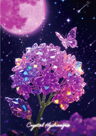 Bringing good luck Crystal Hydrangea*