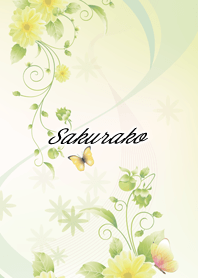 Sakurako Butterflies & flowers