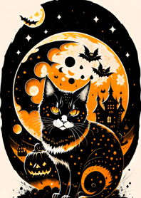 halloween cat 57a5DA