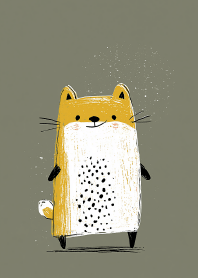 Mysterious dots on the belly.