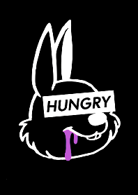 HUNGRY RABBIT -BLACK- THEME 48