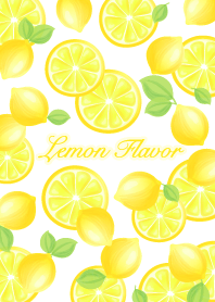 Lemon flavor.