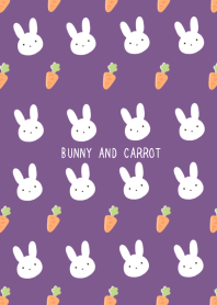 BUNNY AND CARROT/DEEP PURPLE