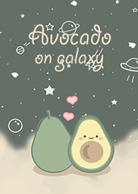 Avocado on galaxy!