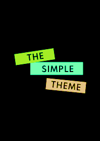 THE SIMPLE THEME .38