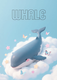Pretty  Whale in Sky & Cloud (JP)