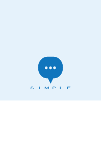 SIMPLE(white blue)V.1717b