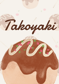 Takoyaki watercolour