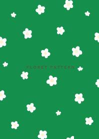 Floret Pattern  - 05-01 Green 01 Ver.i
