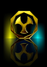 華麗なる金「Ｙ」（水面鏡）