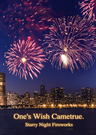 願いを叶える夜空に煌めく花火