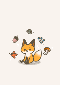 森林的小狐狸