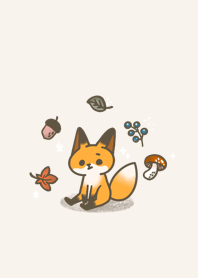 Fox in the forest