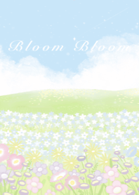 Bloom bloom and blue sky