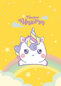 Unicorns Rainbow Yellow