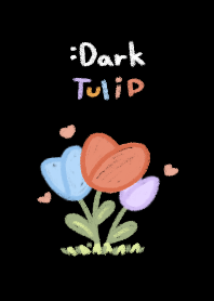 Dark tulip waterio