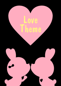LOVE THEME Pink and Black 50