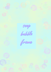 soap bubble frame