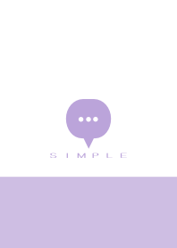 シンプル（purple)V.1737