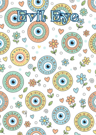 Kawaii Pastel Evil Eye Luck