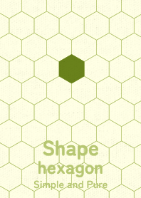 Shape hexagon kokeiro