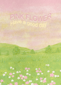 pink flower : minimon