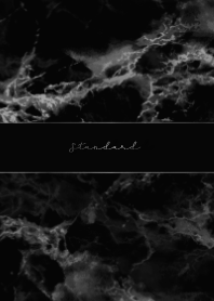 Marble x Silver Standard #ブラック