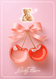 beige 幸運のクマさん01_1