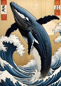 อุกิโยะเอะ - วาฬ fD948c