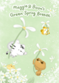 Maggie&Boom Bear-Green Spring Breeze