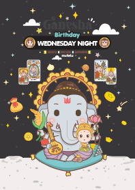 พระพิฆเนศ x คนเกิดวันพุธ กลางคืน