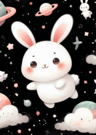 Cute little rabbit galaxy no.14