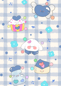 White dog with a swollen heart3