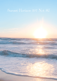 Sunset Horizon 297 Not AI