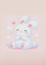 Cute White Bunny 27