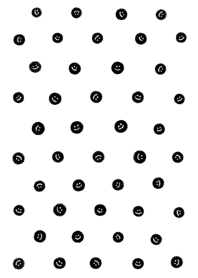 HAPPINESS POLKADOT DOT DOT
