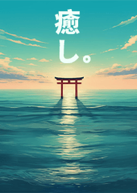 淨化身心-海中的鳥居1