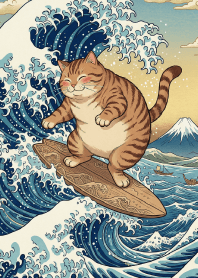 Ukiyo-e cat is back!2 / Basic