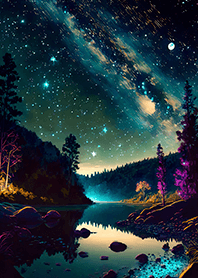 Calm night scene/143